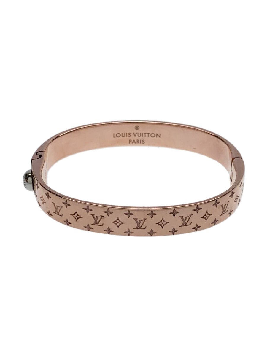 【中古】LOUIS VUITTON◆カフ・ナノグラム_モノグラム_/--/レディース//【服飾雑貨他】
