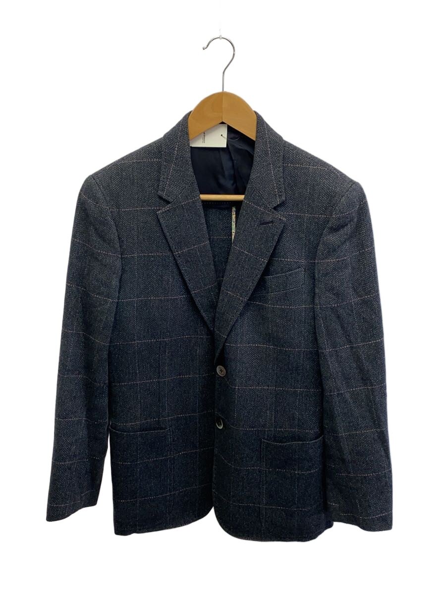 【中古】Paul Smith◆×ROBERT NOBLE/ヘリンボーン柄/テーラードジャケット/M/ウール/グレー/チェック【メンズウェア】|2nd STREET 店