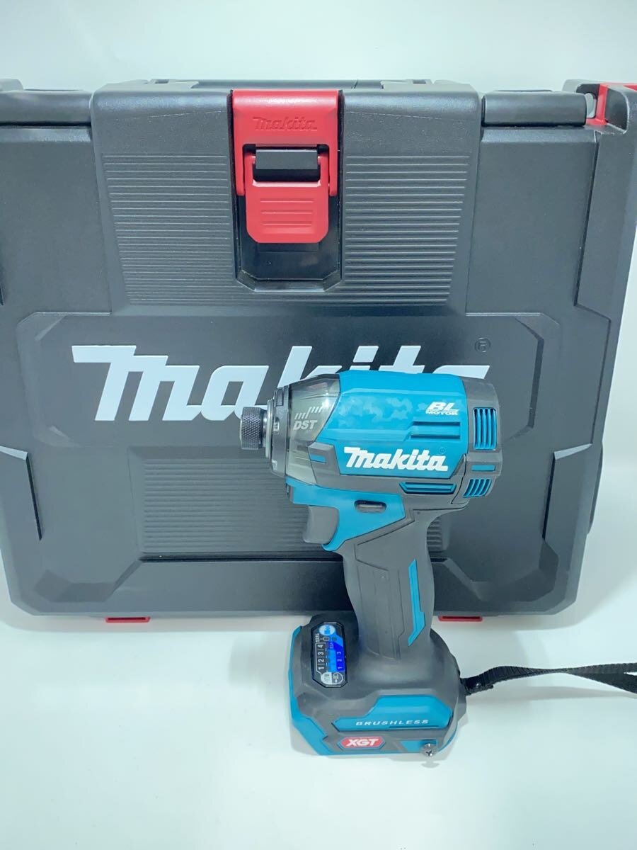 【中古】makita◆差しひびき１番ウッド TD002GRDX [青] バッテリBL4025×2・申し受ける器DC40RA・容れもの//IMD【DIY装置】