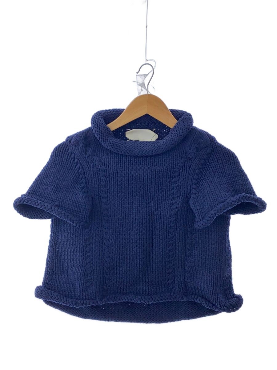 【中古】Maison Margiela◆編み物・プルオーバー(朦々たる)/S/--/NVY【レディース御召しもの】