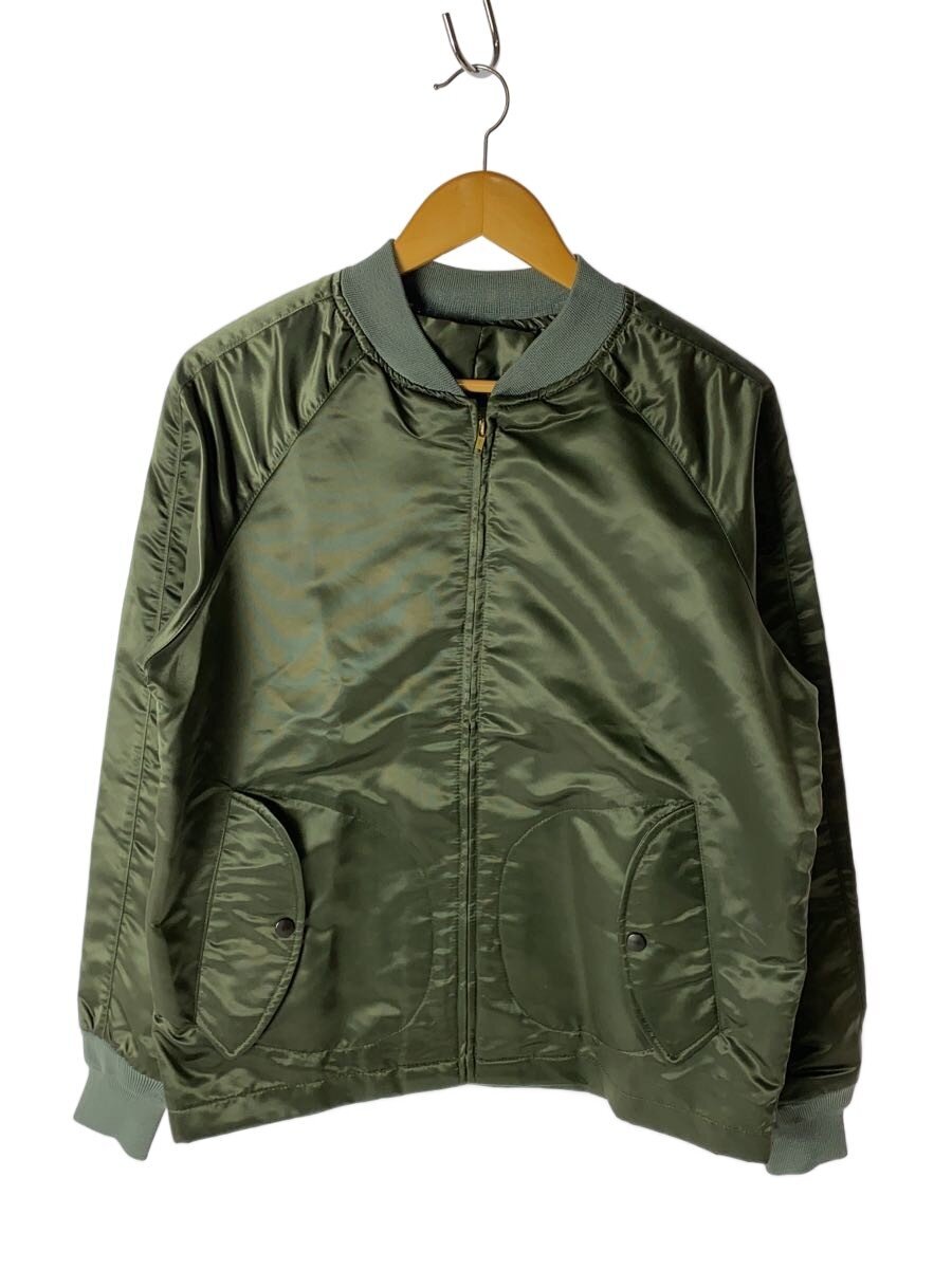 【中古】90s/フライトジャケット/S/KHK/無地/IDEALジップ/アメリカ製【メンズウェア】｜2ｎｄ STREET 店