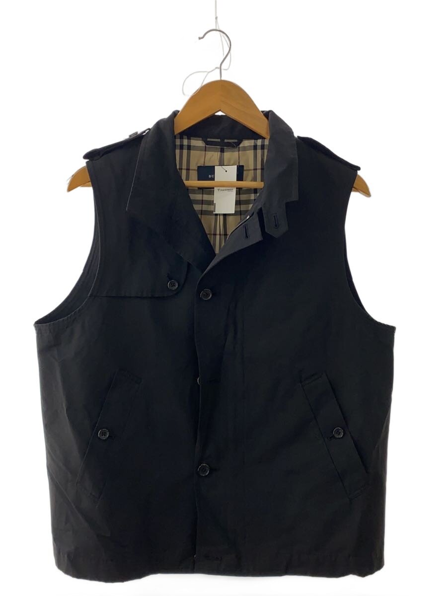 【中古】BURBERRY LONDON◆より良い/M/綿織物/BLK/BBP31-711-09【メンズウェア】