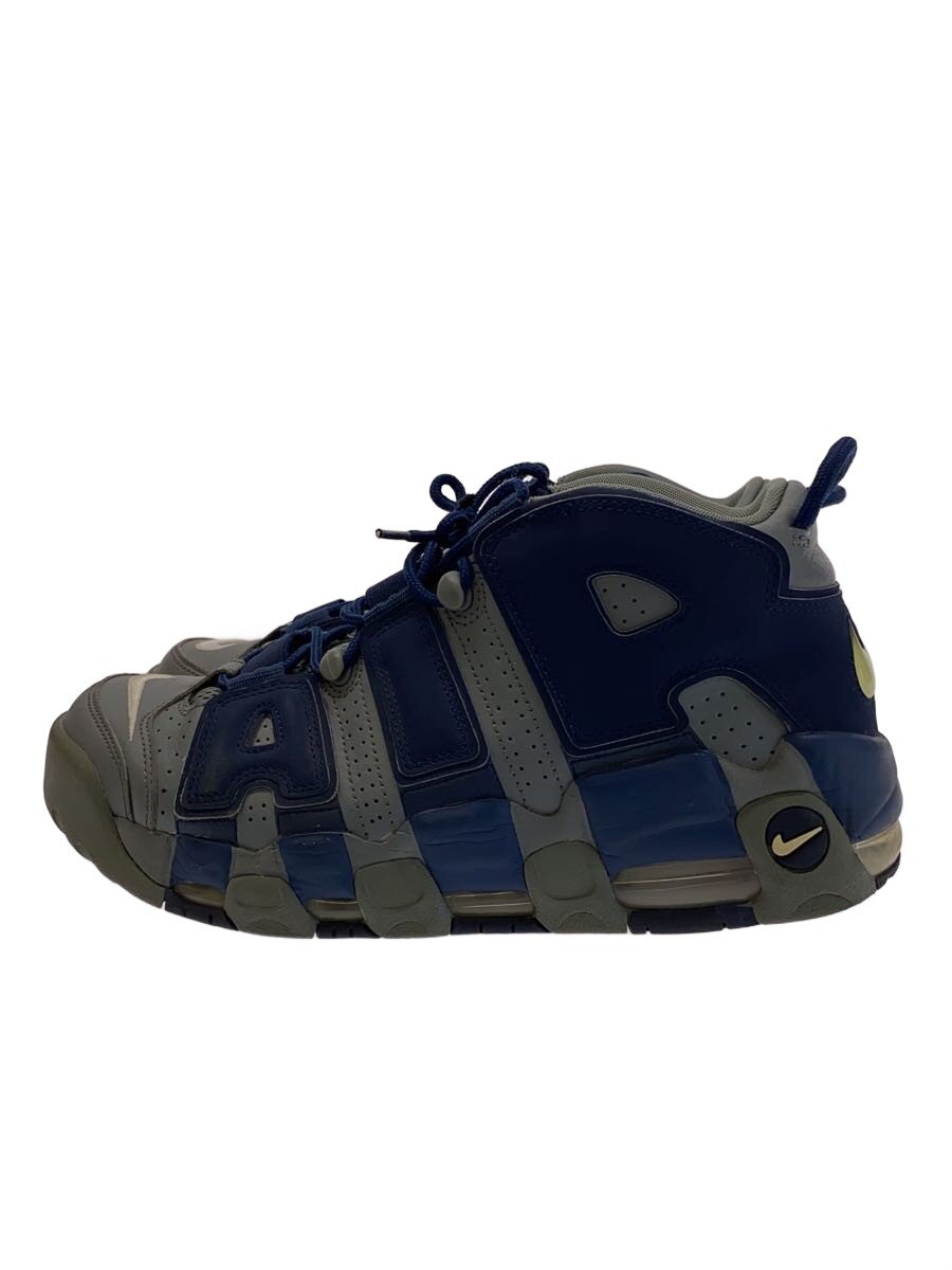 【中古】NIKE◆AIR MORE UPTEMPO 96/エアモアアップテンポ/薄墨色/921948-003/27糎/GRY【シューズ】