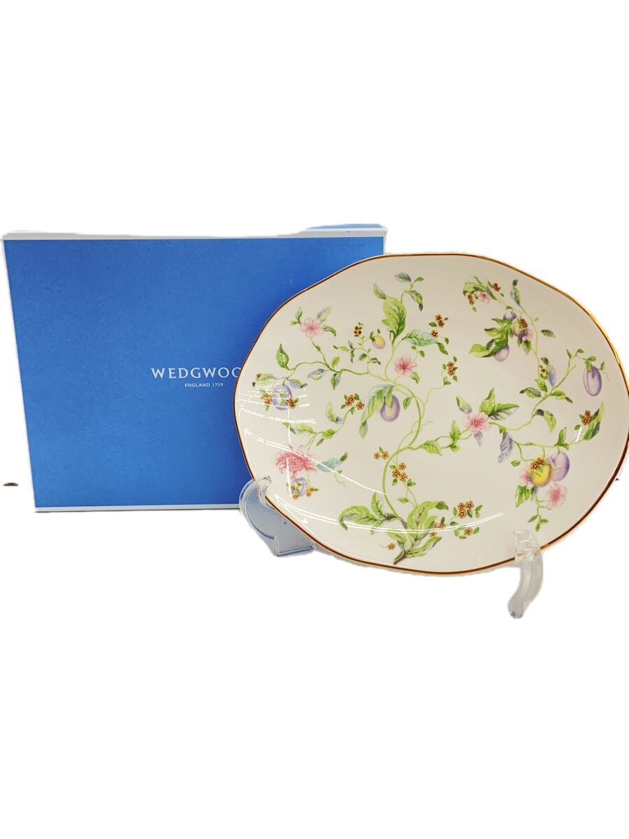 【中古】WEDGWOOD◆プレート/スィートプラム オーバルディッシュ【キッチン用品】