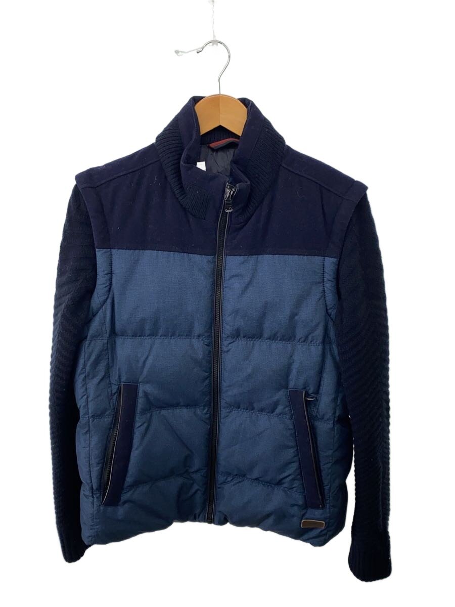 【中古】HUGO BOSS◆落ちこむ上衣/44/ポリエステル/NVY/10175187【メンズウェア】