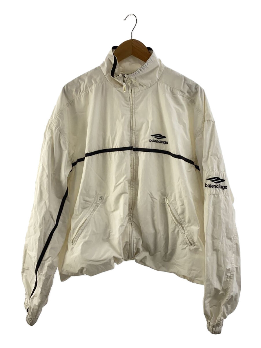 【中古】BALENCIAGA◆ナイロンジャケット/S/ナイロン/WHT/無地/763436//【メンズウェア】｜2ｎｄ STREET 店