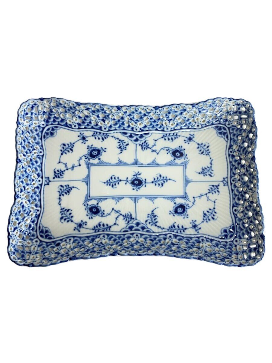 【中古】ROYAL COPENHAGEN◆一皿/WHT【御厨子所備品】