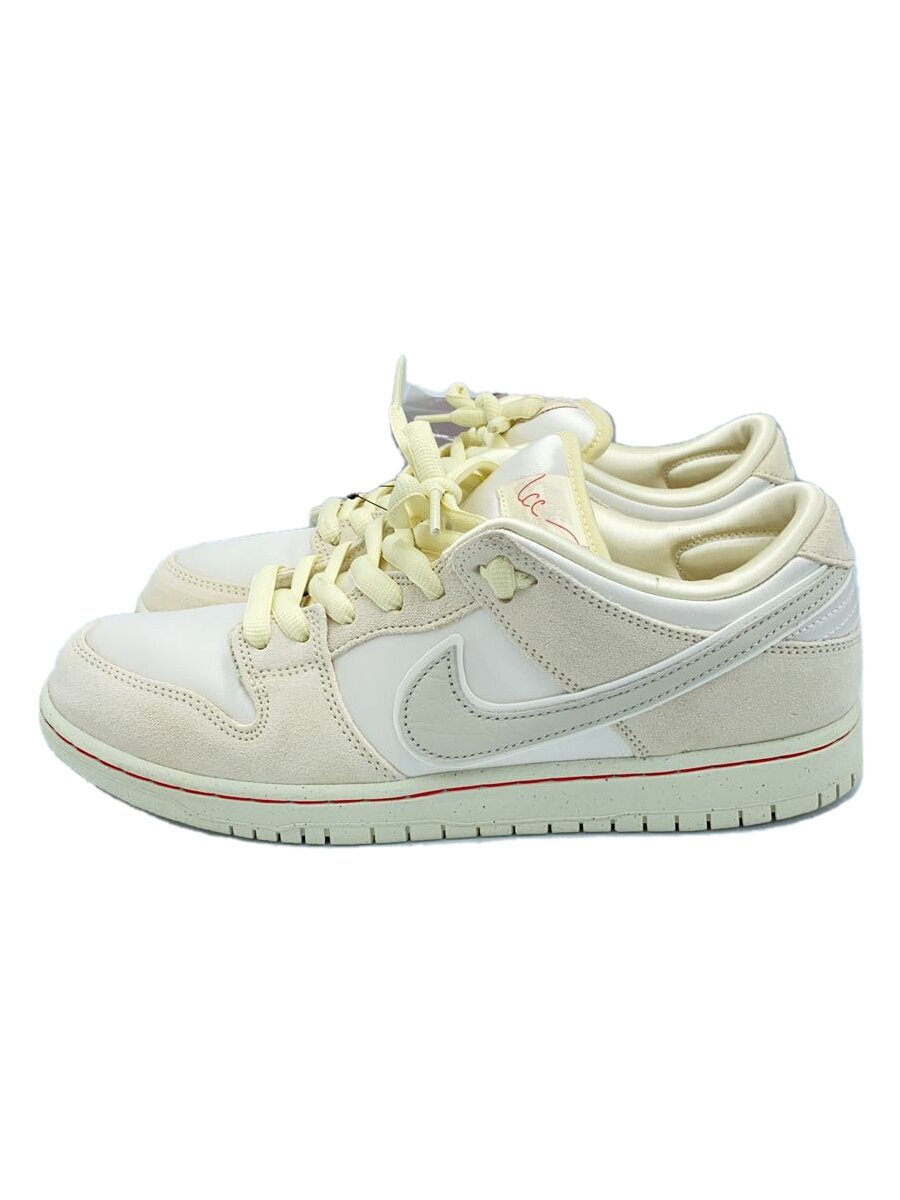【中古】NIKE◆DUNK LOW PRM 2_ダンク LOW PRM 2/28.5糎/WHT//【シューズ】