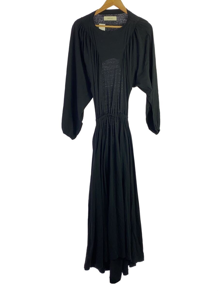 【中古】WRYHT◆長袖ワンピース/2/コットン/BLK/241WT-CT03//【レディースウェア】｜2ｎｄ STREET 店
