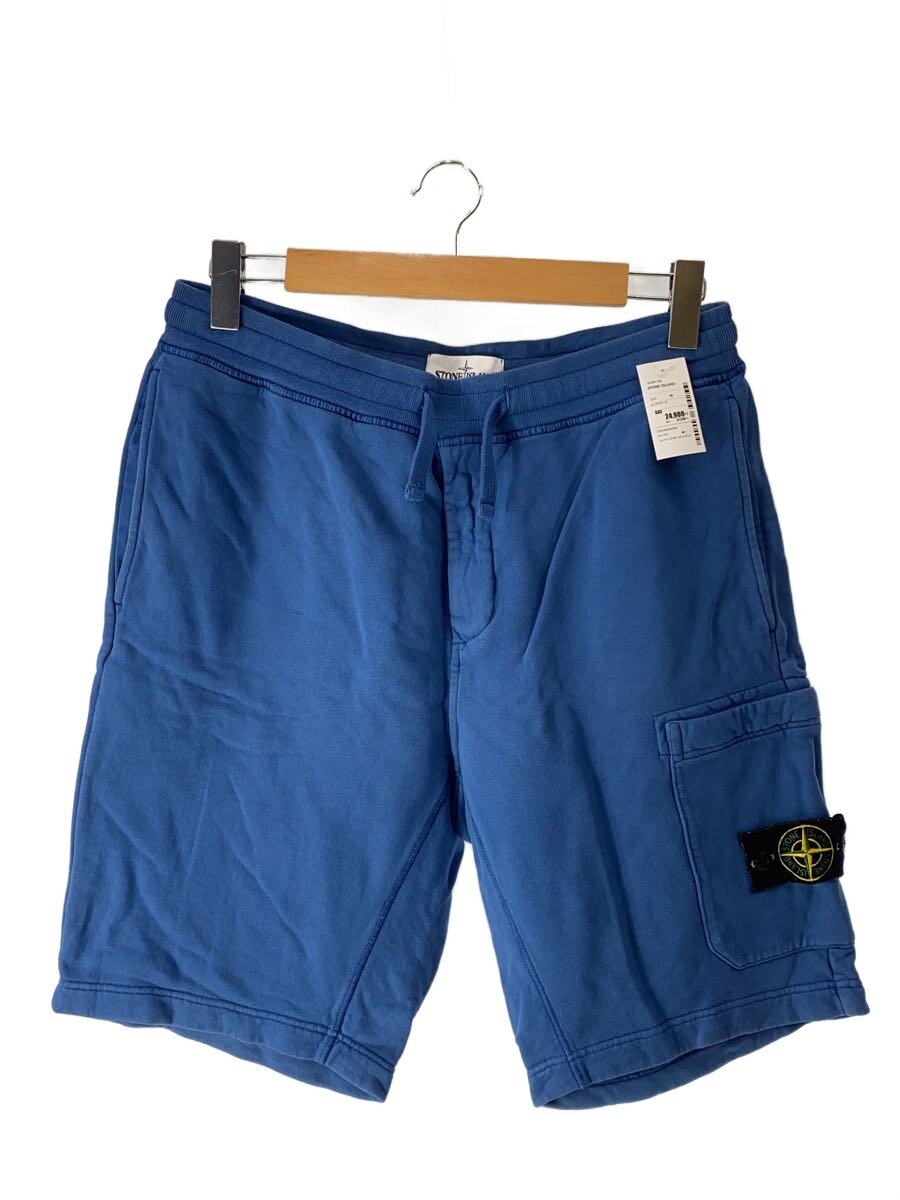 【中古】STONE ISLAND◆ショートパンツ/M/コットン/BLU【メンズウェア】|2nd STREET 店