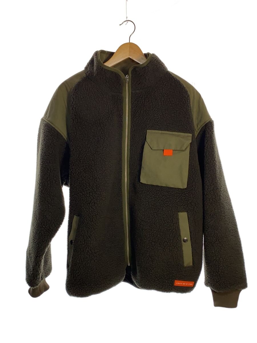 【中古】ALWAYS OUT OF STOCK◆フリースジャケット/L/ポリエステル/KHK/HA-020301325【メンズウェア】｜2ｎｄ STREET 店