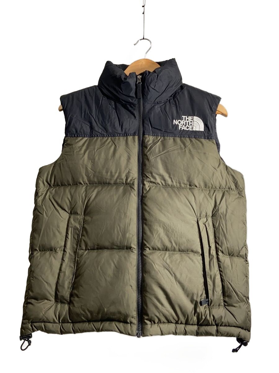 【中古】THE NORTH FACE◆NUPTSE VEST_ヌプシベスト/M/ナイロン/KHK【メンズウェア】｜2ｎｄ STREET 店