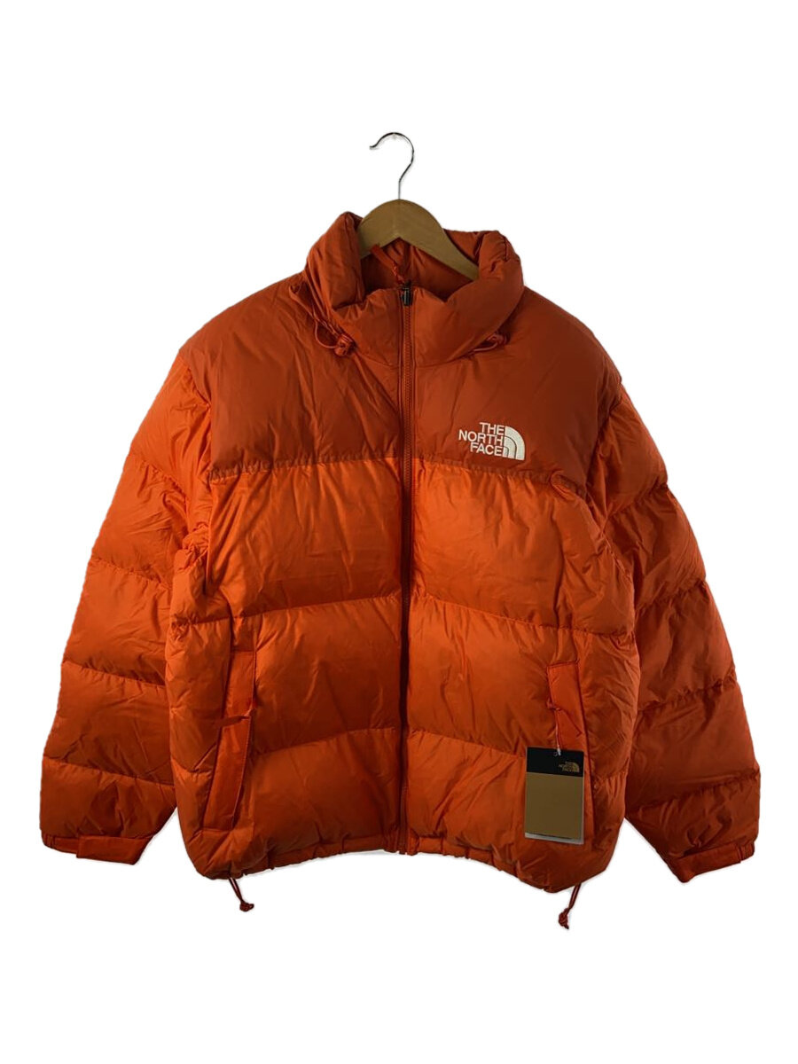 【中古】THE NORTH FACE◆RETRO NUPTSE JACKET/落ち込む上衣/XL/ナイロン/ORN/無地/NF0A3C8D1//【メンズウェア】
