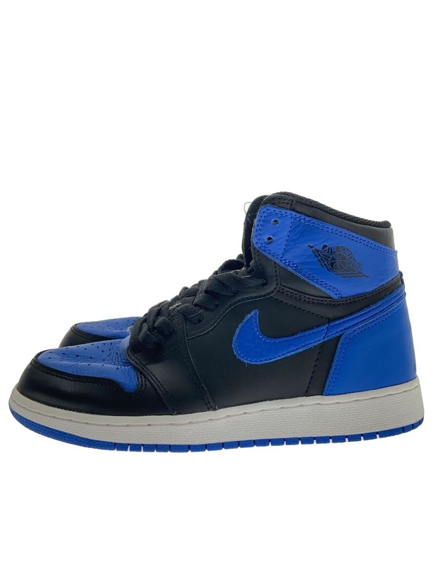【中古】NIKE◆AIR JORDAN 1 RETRO HIGH OG BG/エアジョーダンレトロハイ/ブラック/24cm/BLK/【シューズ】｜2ｎｄ STREET 店 11,220円