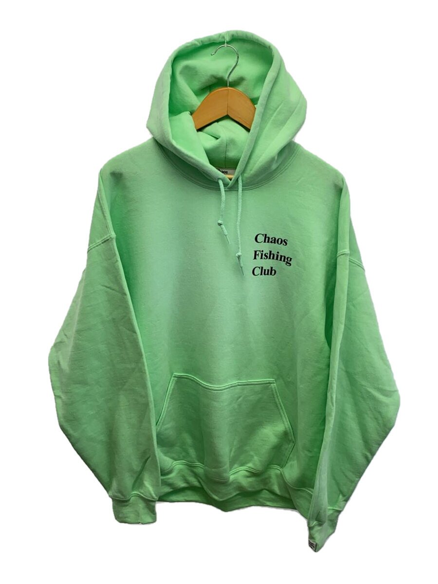 【中古】Chaos Fishing Club◆パーカー/XL/綿織物/GRN/CFC-24AW-CUT04/ONNA HOODIE【メンズウェア】