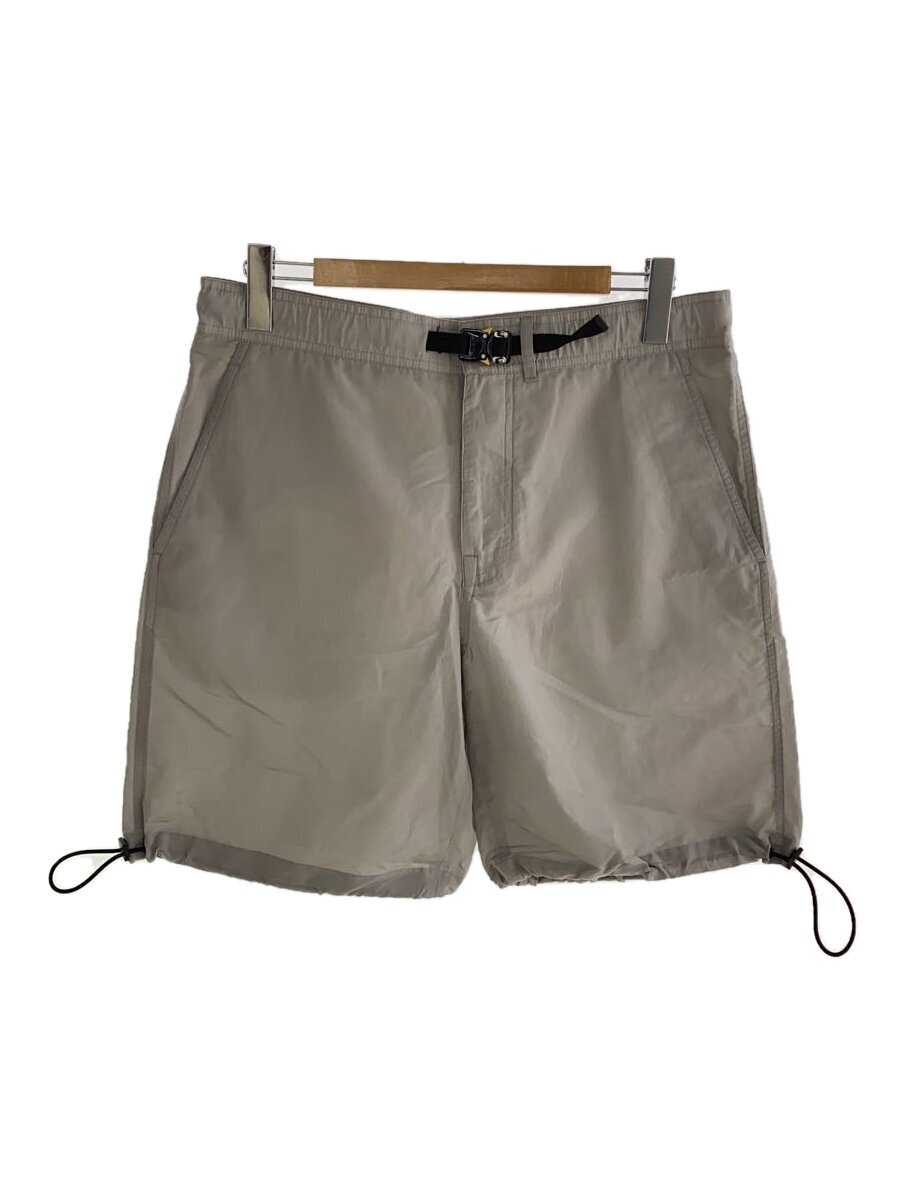 【中古】Christian Dior◆バックルバミューダハーフパンツ/48/ポリエステル/薄墨色/薄墨色/薄墨色/293C179B4717【メンズウェア】