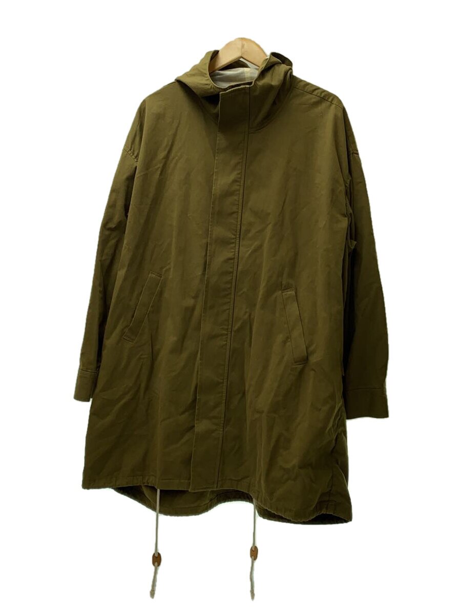 【中古】suzuki takayuki◆モッズコート/2/綿織物/KHK/A182-07/首元汚れた状態有//【メンズウェア】