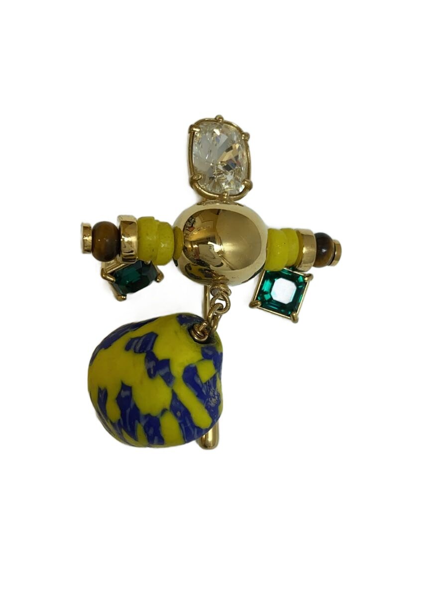 【中古】WALES BONNER◆DIAMOND GANA BEAD COMPAS BROOCH/アクセサリー/GLD/メンズ//【服飾雑貨他】｜2ｎｄ STREET 店 36,179円