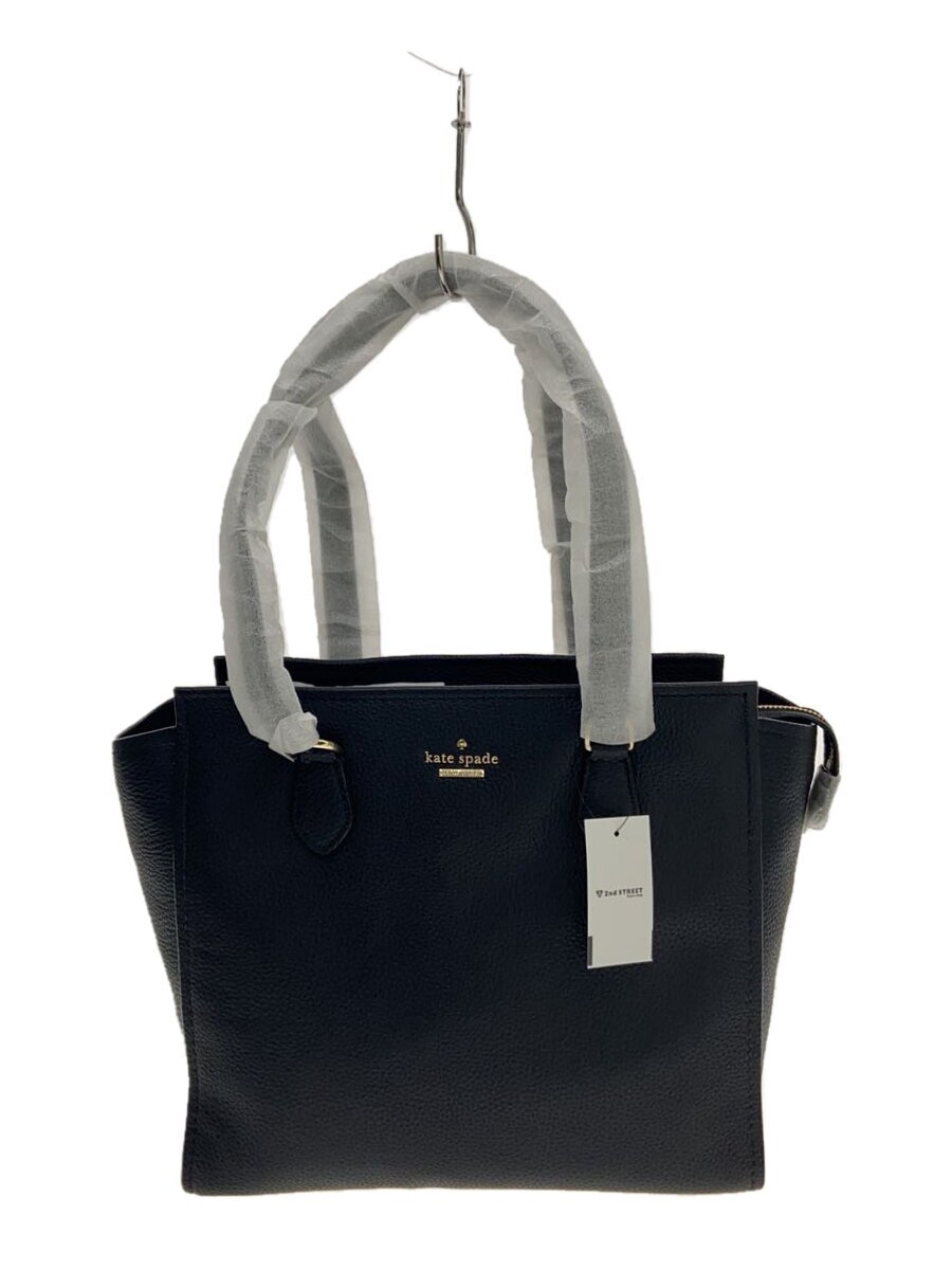 【中古】kate spade new york◆トートバッグ/レザー/BLK/無地/PXRU9418【バッグ】｜2ｎｄ STREET 店