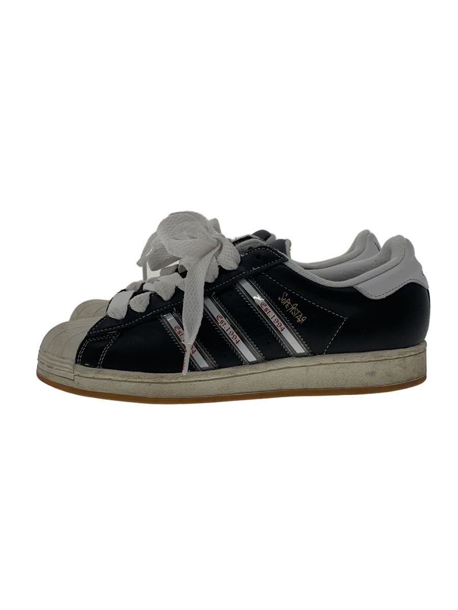 【中古】adidas◆X KOЯN SUPERSTAR_X 玉蜀黍 はやりっ児/27糎/BLK【シューズ】