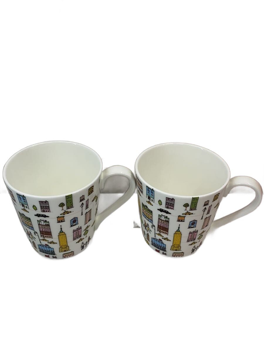 【中古】TIFFANY&Co.◆マグカップ/2点セット/WHT/5thアベニュー//【キッチン用品】｜2ｎｄ STREET 店