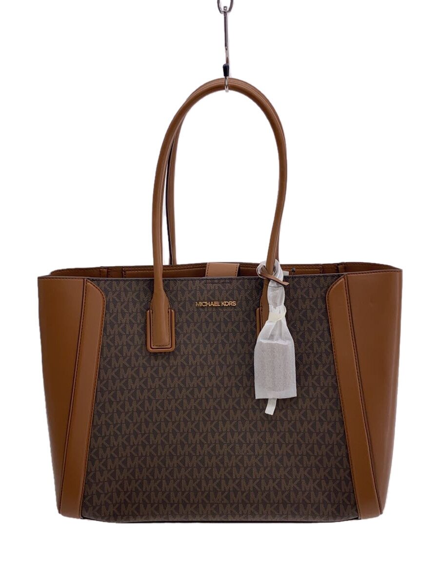 【中古】MICHAEL KORS◆トートバッグ/クラッチバックセット/BRW/総柄/35S2G6KT9B【バッグ】｜2ｎｄ STREET 店