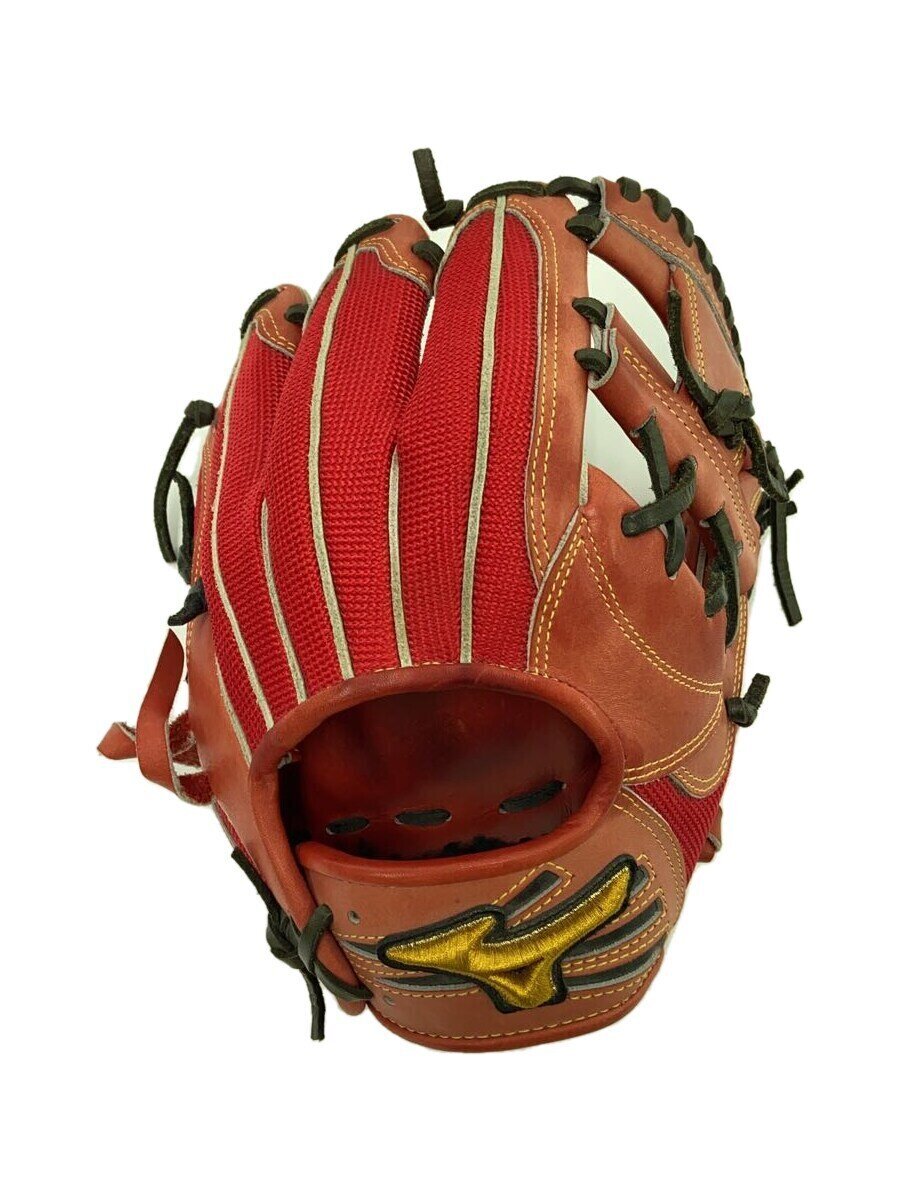 【中古】MIZUNO◆野球用品/右利き用/RED/MIZUNOPRO/内野用/耕作オーダー【スポーツ】