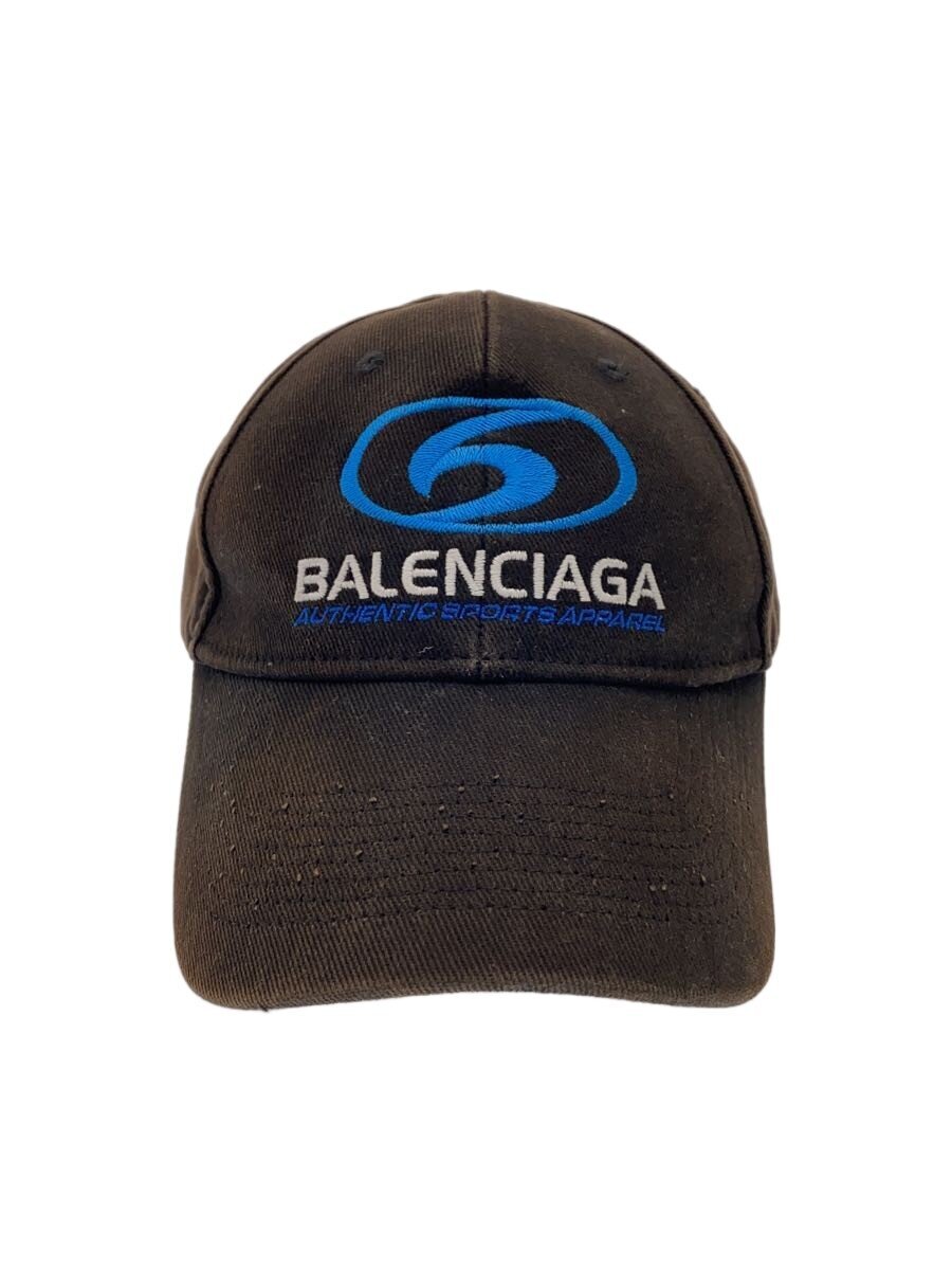 【中古】BALENCIAGA◆旗がしら/--/綿織物/BLK/メンズ【服飾雑貨他】