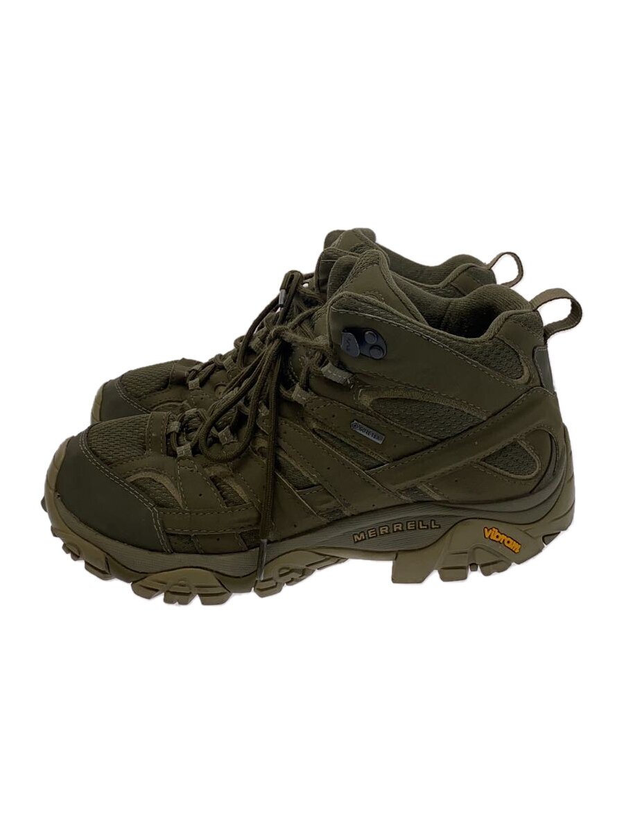 【中古】MERRELL◆トレッキングブーツ/27cm/KHK/J99773【シューズ】｜2ｎｄ STREET 店