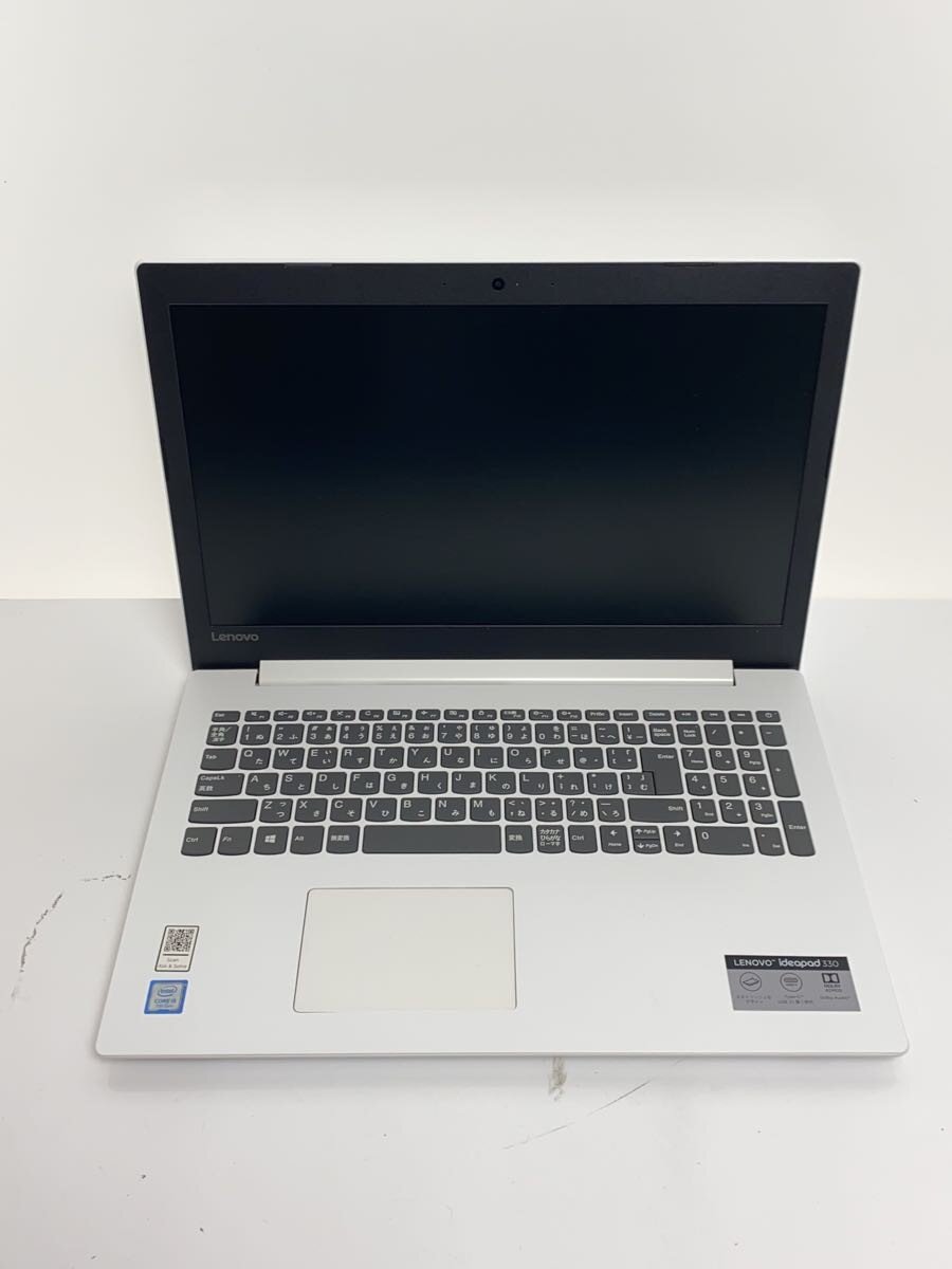 【中古】Lenovo◆ノートパソコン Ideapad 330 81DC002LJP [ブリザードホワイト]【パソコン】