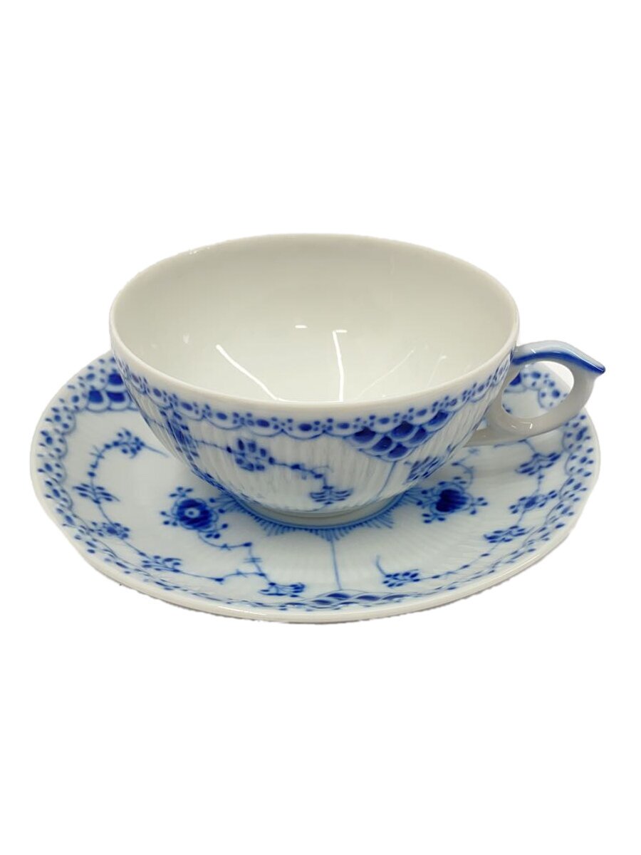 【中古】ROYAL COPENHAGEN◆ロイヤルコペンハーゲン/優勝杯\u0026平円盤/2点仕掛ける/BLU/081/082/ブルーフルーテッド【御厨子所備品】