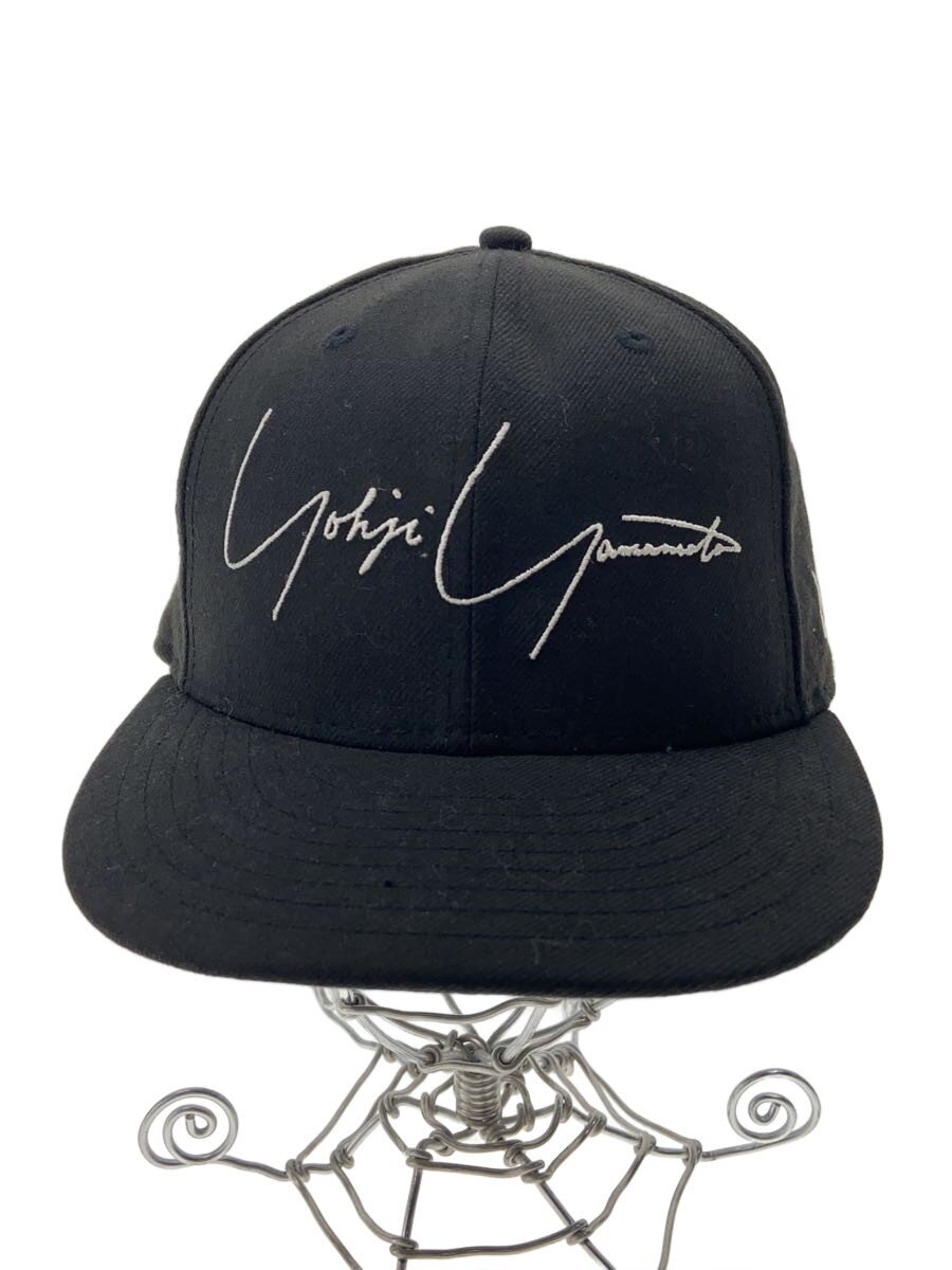 【中古】NEW ERA◆旧ロゴタイプ旗がしら/7 3/8/羊毛/BLK/メンズ/HW-H39-167【服飾雑貨他】