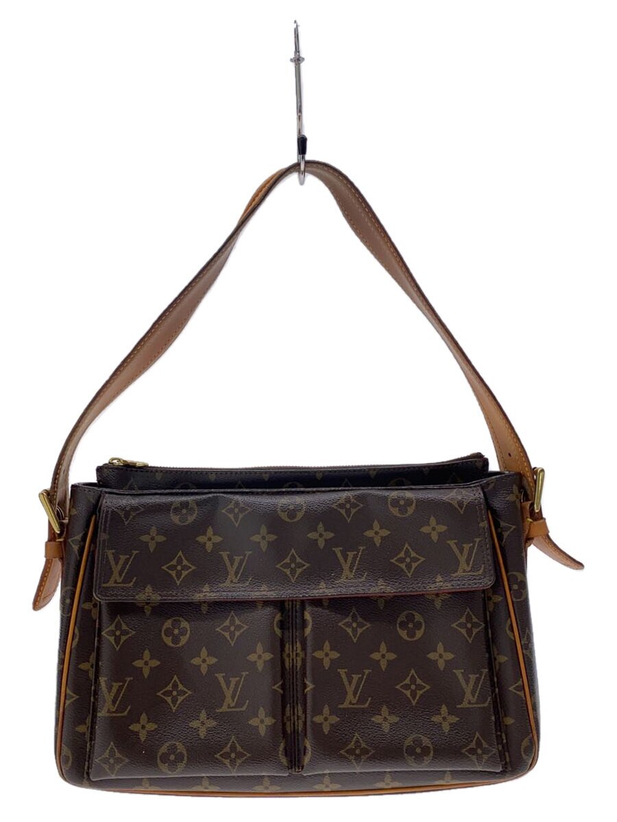 【中古】LOUIS VUITTON◆ヴィバシテGM_モノグラム・キャンバス_BRW/PVC/BRW【バッグ】|2nd STREET 店