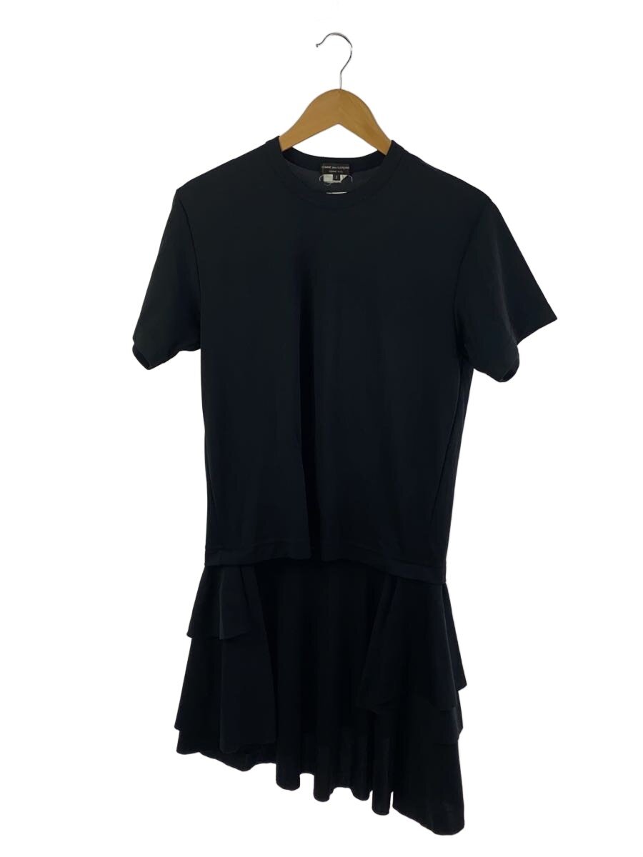 【中古】COMME des GARCONS HOMME PLUS◆Tシャツ/S/ポリエステル/BLK/PE-T010【メンズウェア】｜2ｎｄ STREET 店
