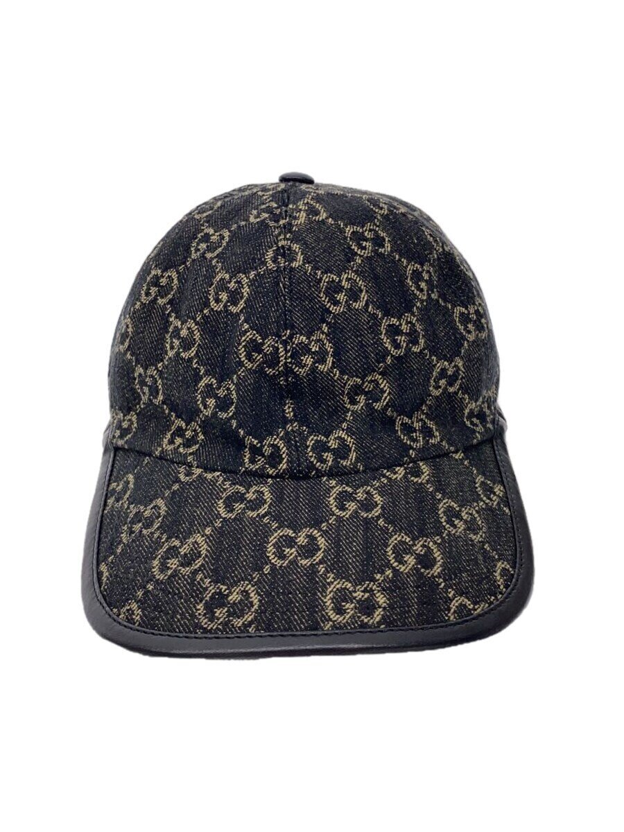 【中古】GUCCI◆旗がしら/S/綿織物/BLK/レディース/656206 3HAF8【服飾雑貨他】