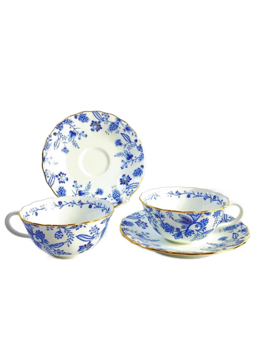 【中古】Noritake◆カップ&ソーサー/2点セット/BLU/Y6869G/4562//【キッチン用品】