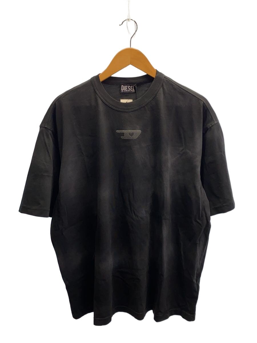 【中古】DIESEL◆T-Wash-Out-F-New/フェイド工業/ティーシャツ/--/綿織物/黒いこと/A18803【メンズウェア】