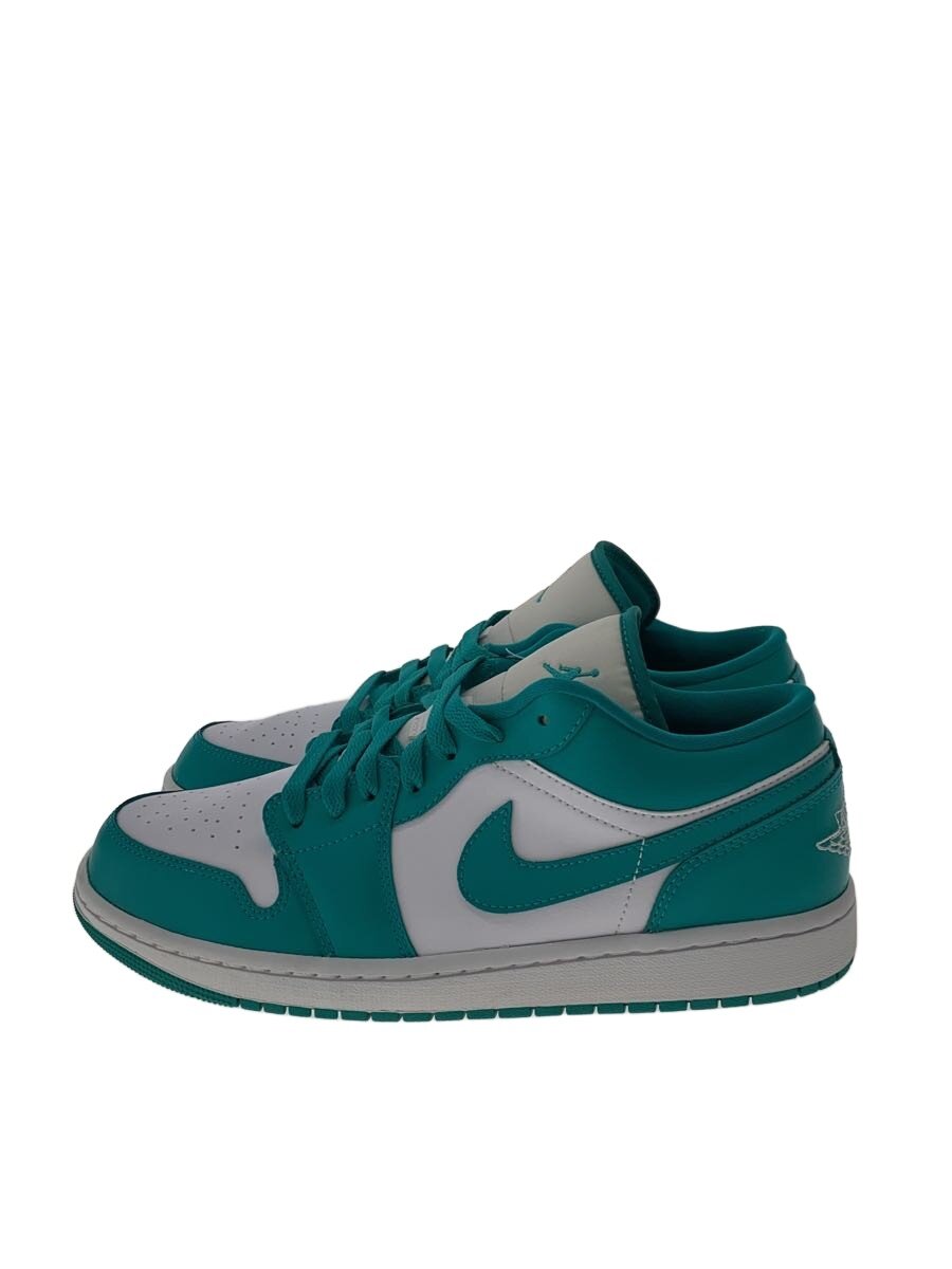 【中古】NIKE◆AIR JORDAN 1 LOW_大気圏 ジョーダン 1 置き目/28.5糎/GRN【シューズ】