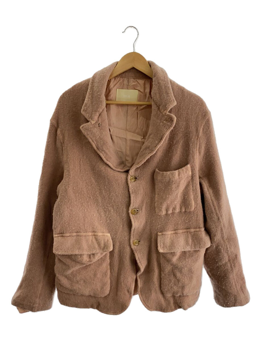【中古】INNAT◆MILLED DRIVERS JACKET/ジャケット/3/ウール/PNK/INNAT06-J02//【メンズウェア】｜2ｎｄ STREET 店