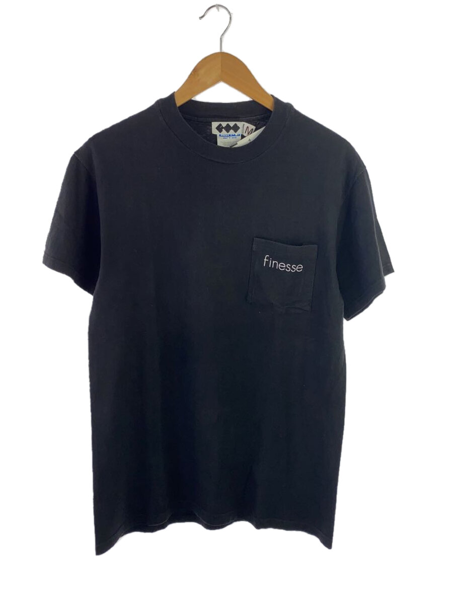 【中古】FINESSE◆プルオーバー/M/綿織物/BLK//【メンズウェア】