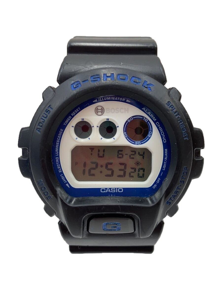 【中古】CASIO◆ウオッチ/デジタル/天然ゴム/BLK/DW-6900FS【服飾雑貨他】