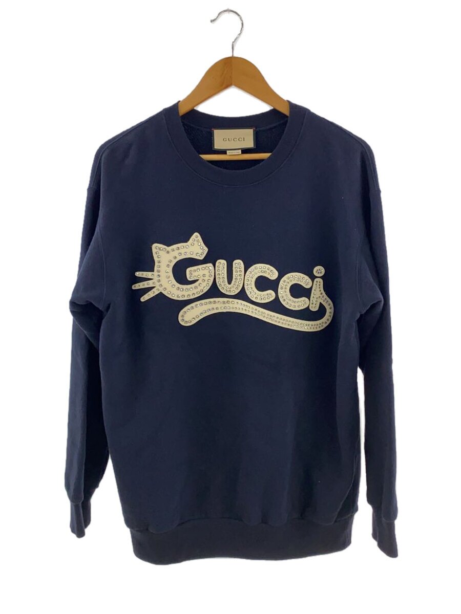 【中古】GUCCI◆汗水/XS/綿織物/NVY/617964 XJDDK【レディース御召しもの】