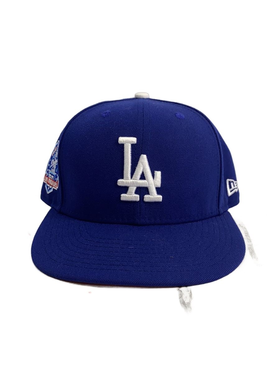 【中古】NEW ERA◆鳥打ち帽/--/ポリエステル/BLU/メンズ【服飾雑貨他】