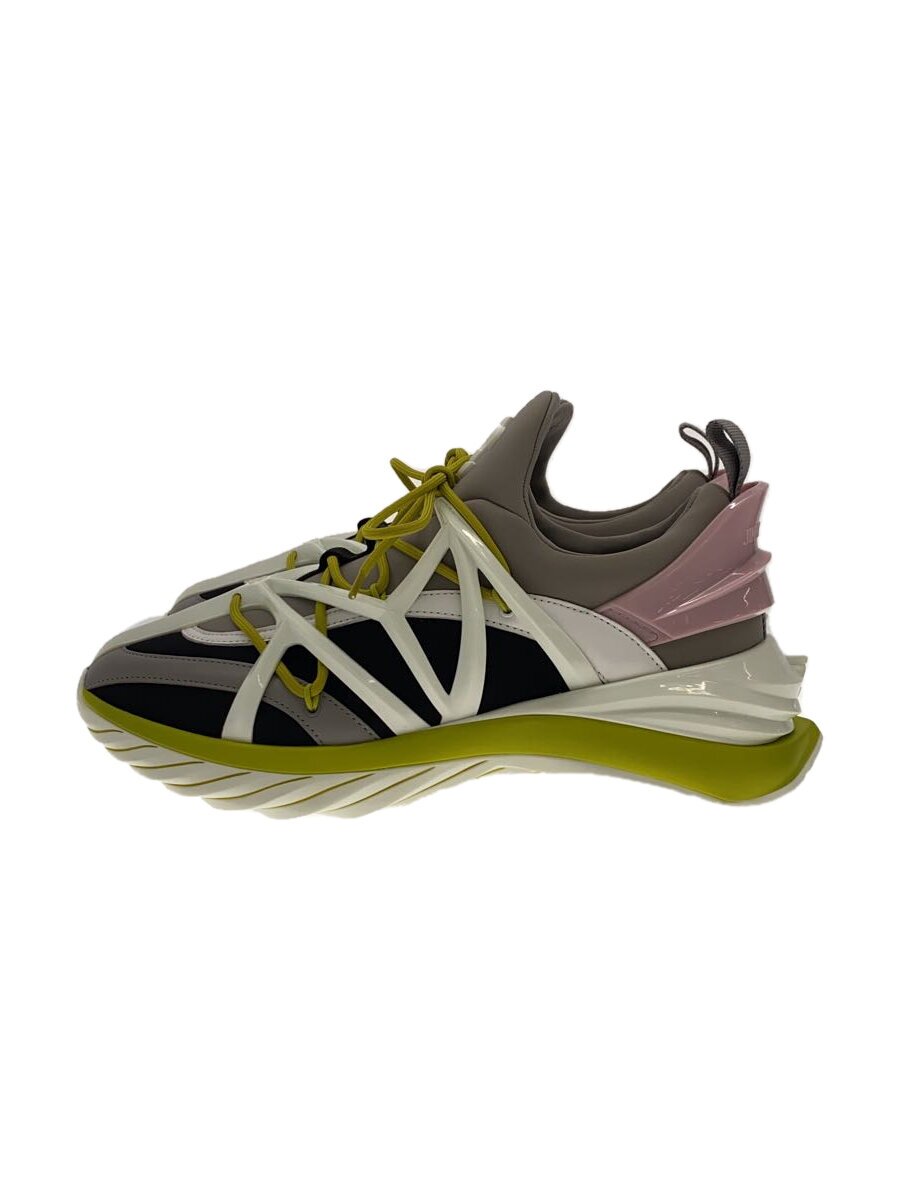 【中古】JIMMY CHOO◆COSMOS/M/ローカットスニーカー/39/マルチ色つや/117243【シューズ】