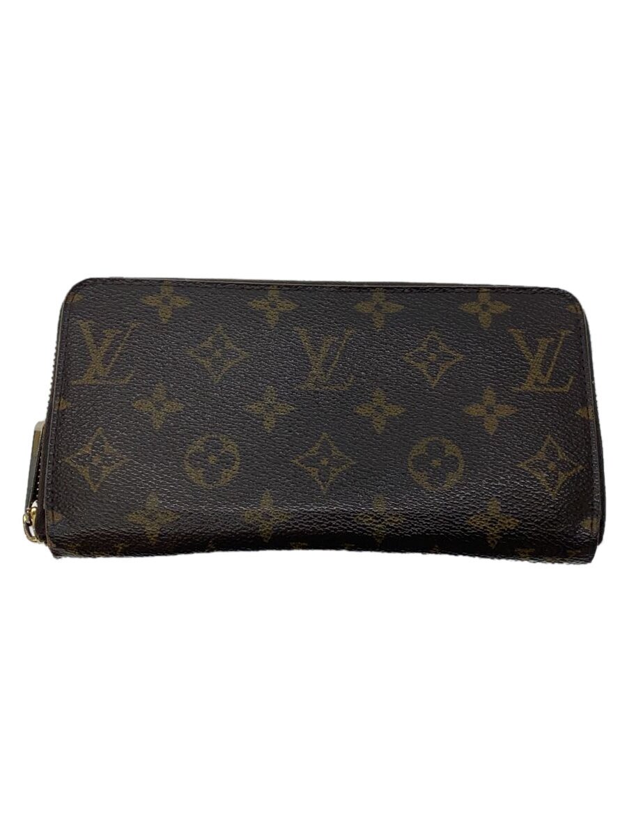【中古】LOUIS VUITTON◆長財布/レザー/ブラウン/総柄/レディース/M60017/ジッピーウォレット【服飾雑貨他】 23,280円
