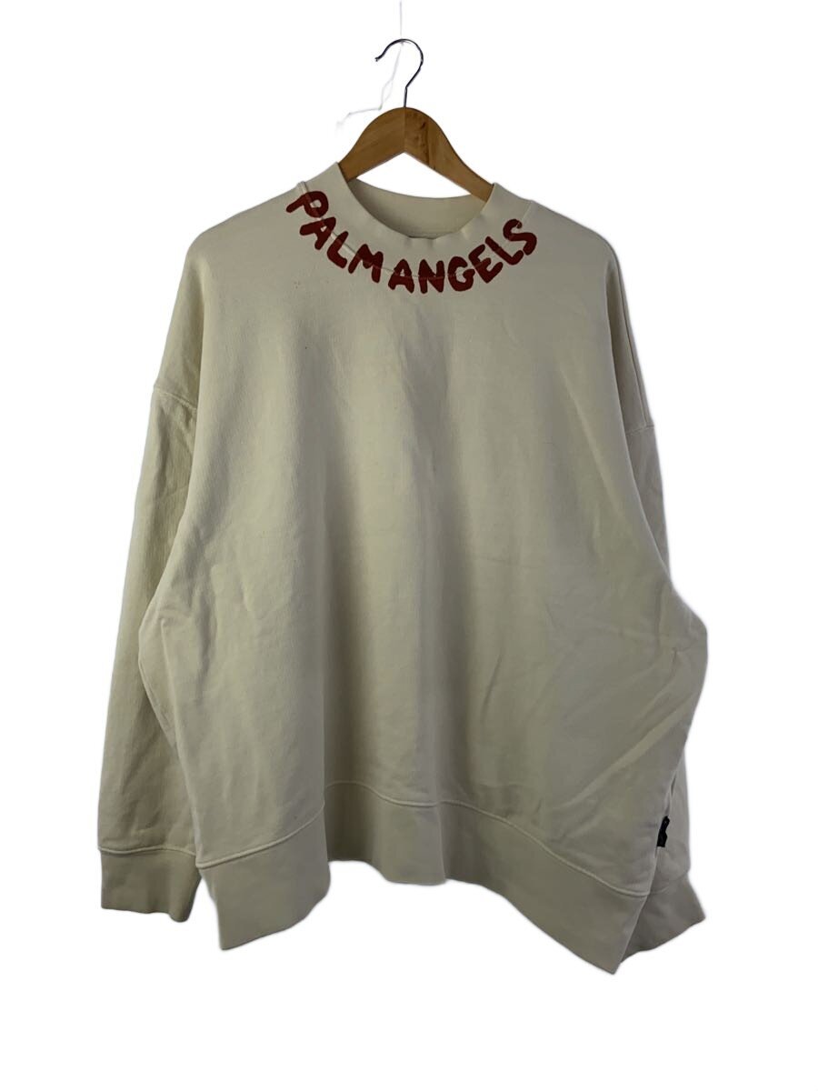 【中古】Palm Angels◆汗水/XL/綿織物/CRM/PMBA026S24FLE002/皮膚軟化剤【メンズウェア】