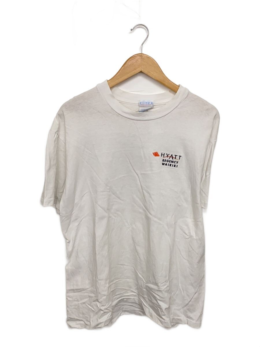 【中古】Hanes◆プルオーバー/L/綿織物/白いこと/刷り上げる/90s【メンズウェア】