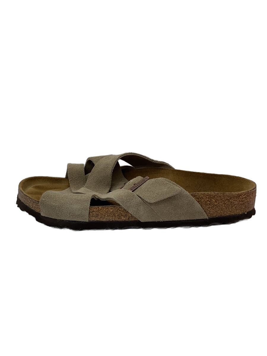 【中古】BIRKENSTOCK◆サンダル/27糎/KHK/スウェード//【シューズ】