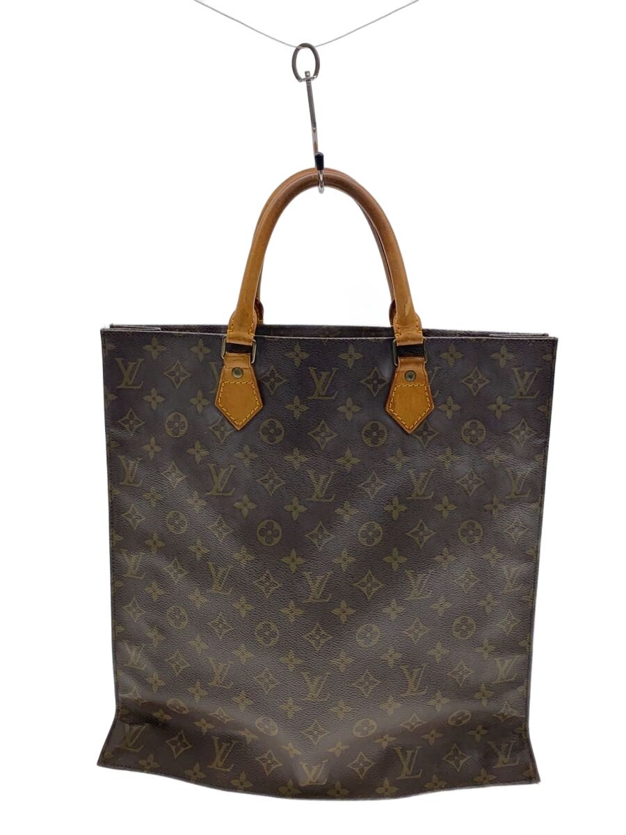 【中古】LOUIS VUITTON◆1)サック・プラ_モノグラム・キャンバス/PVC/BRW【バッグ】｜2ｎｄ STREET 店
