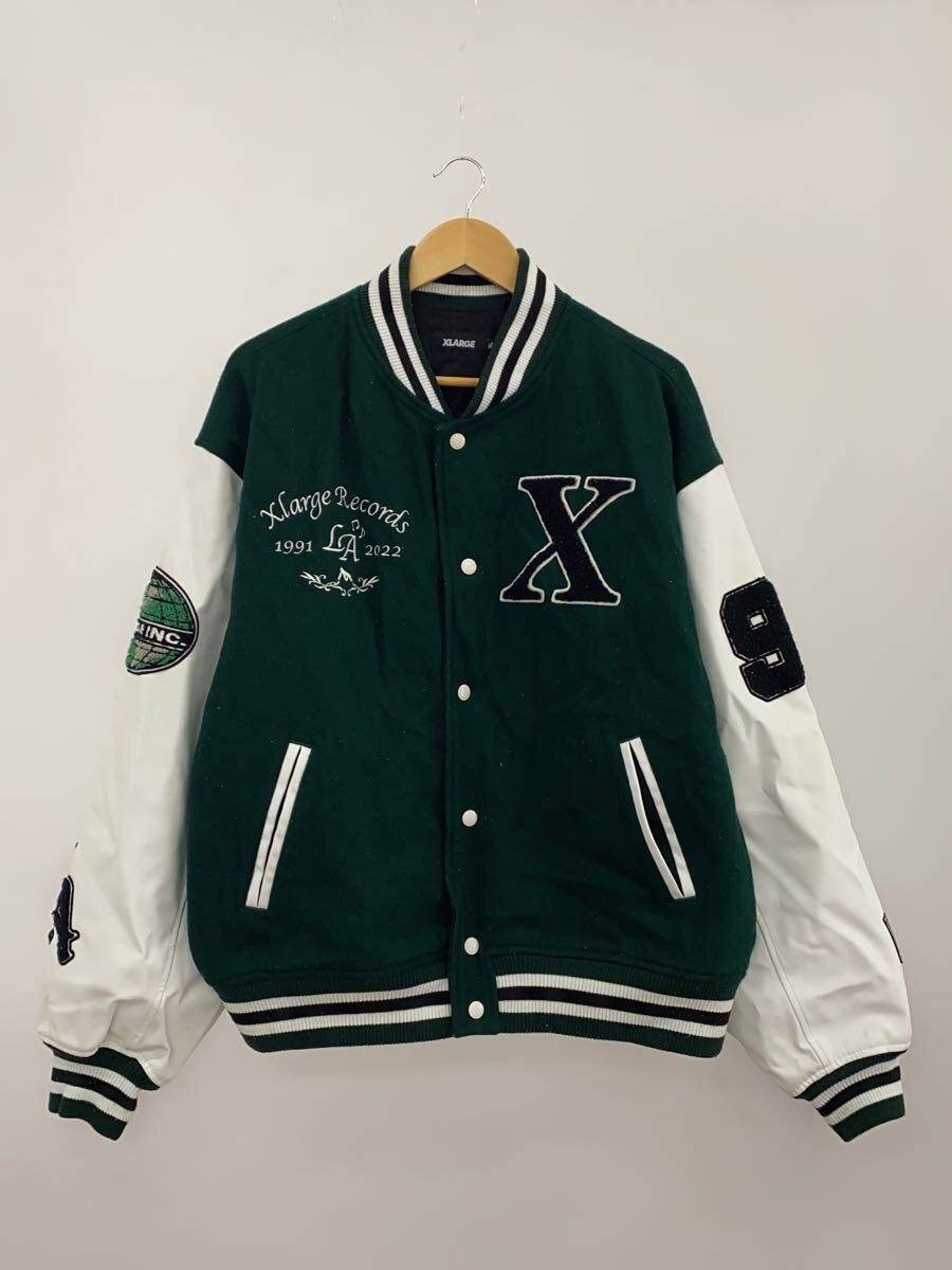 【中古】X-LARGE◆スタジャン/XL/ウール/GRN/101224021007【メンズウェア】|2nd STREET 店